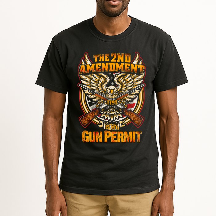 2nd Amendment Is My Gun Permit Tall T-Shirt