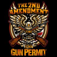 2nd Amendment Is My Gun Permit Tall T-Shirt
