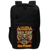 2nd Amendment Is My Gun Permit Impact Tech Backpack