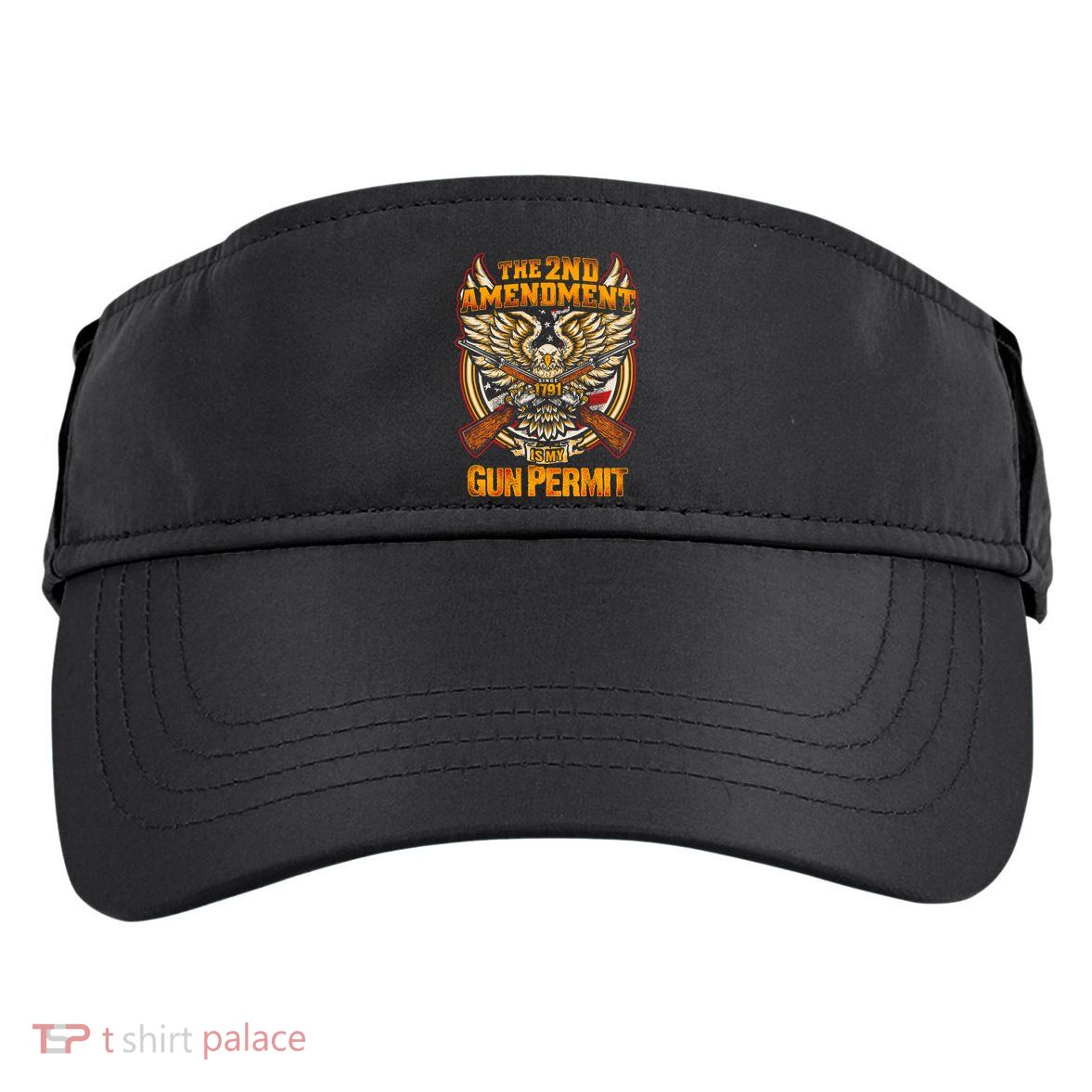 2nd Amendment Is My Gun Permit Adult Drive Performance Visor