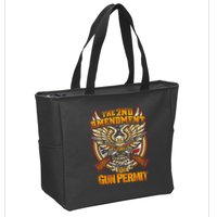 2nd Amendment Is My Gun Permit Zip Tote Bag