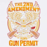 2nd Amendment Is My Gun Permit Garment-Dyed Sweatshirt