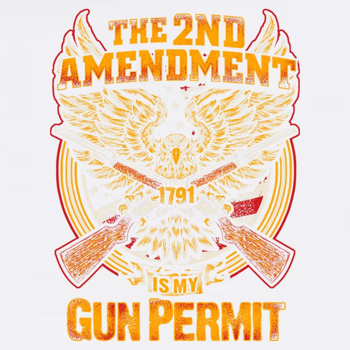 2nd Amendment Is My Gun Permit Garment-Dyed Sweatshirt