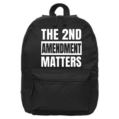 2nd Amendment Matters 16 in Basic Backpack