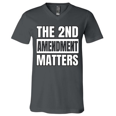 2nd Amendment Matters V-Neck T-Shirt