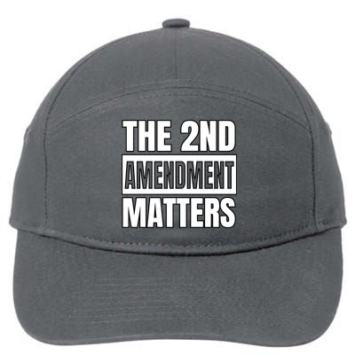 2nd Amendment Matters 7-Panel Snapback Hat