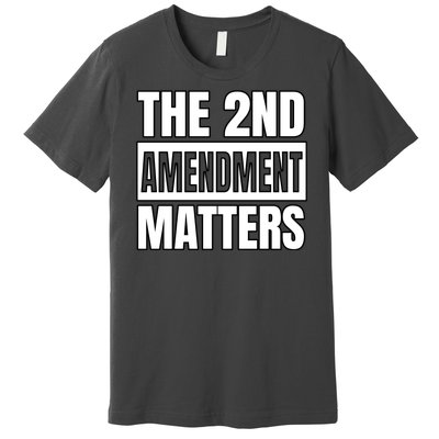 2nd Amendment Matters Premium T-Shirt