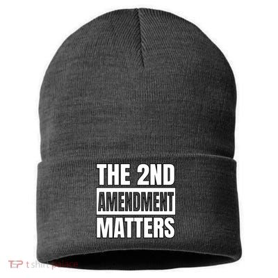 2nd Amendment Matters Sustainable Knit Beanie