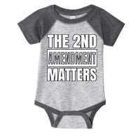 2nd Amendment Matters Infant Baby Jersey Bodysuit