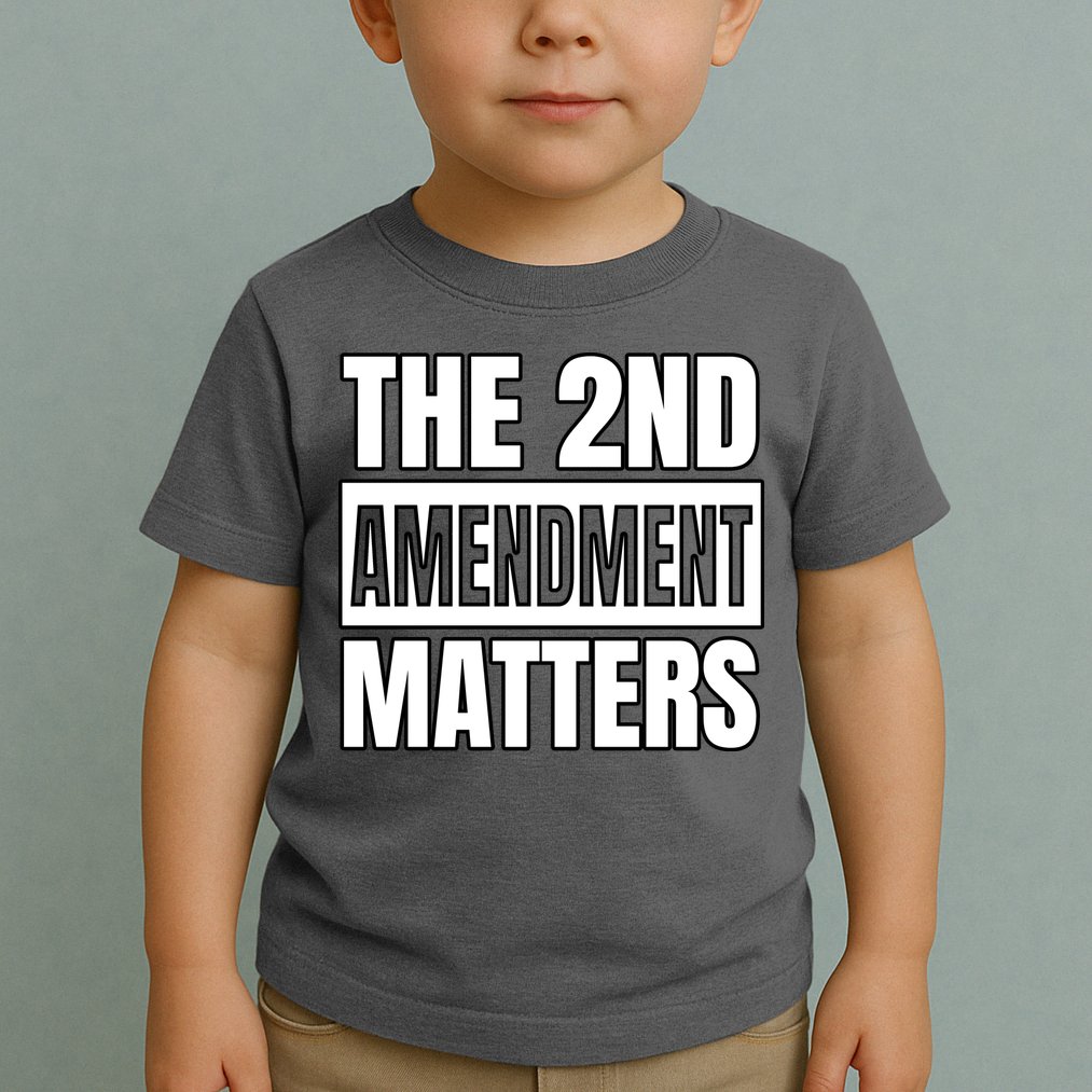 2nd Amendment Matters Toddler T-Shirt
