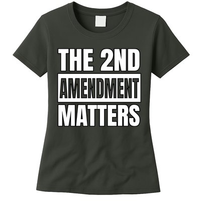 2nd Amendment Matters Womens T-Shirt