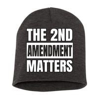 2nd Amendment Matters Short Acrylic Beanie