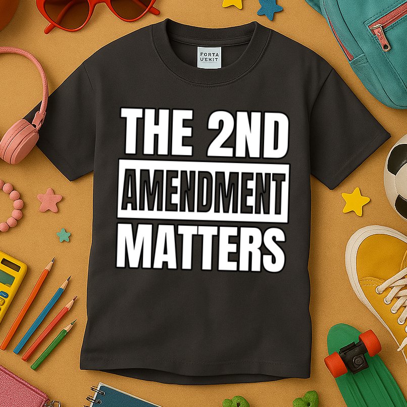 2nd Amendment Matters Kids T-Shirt