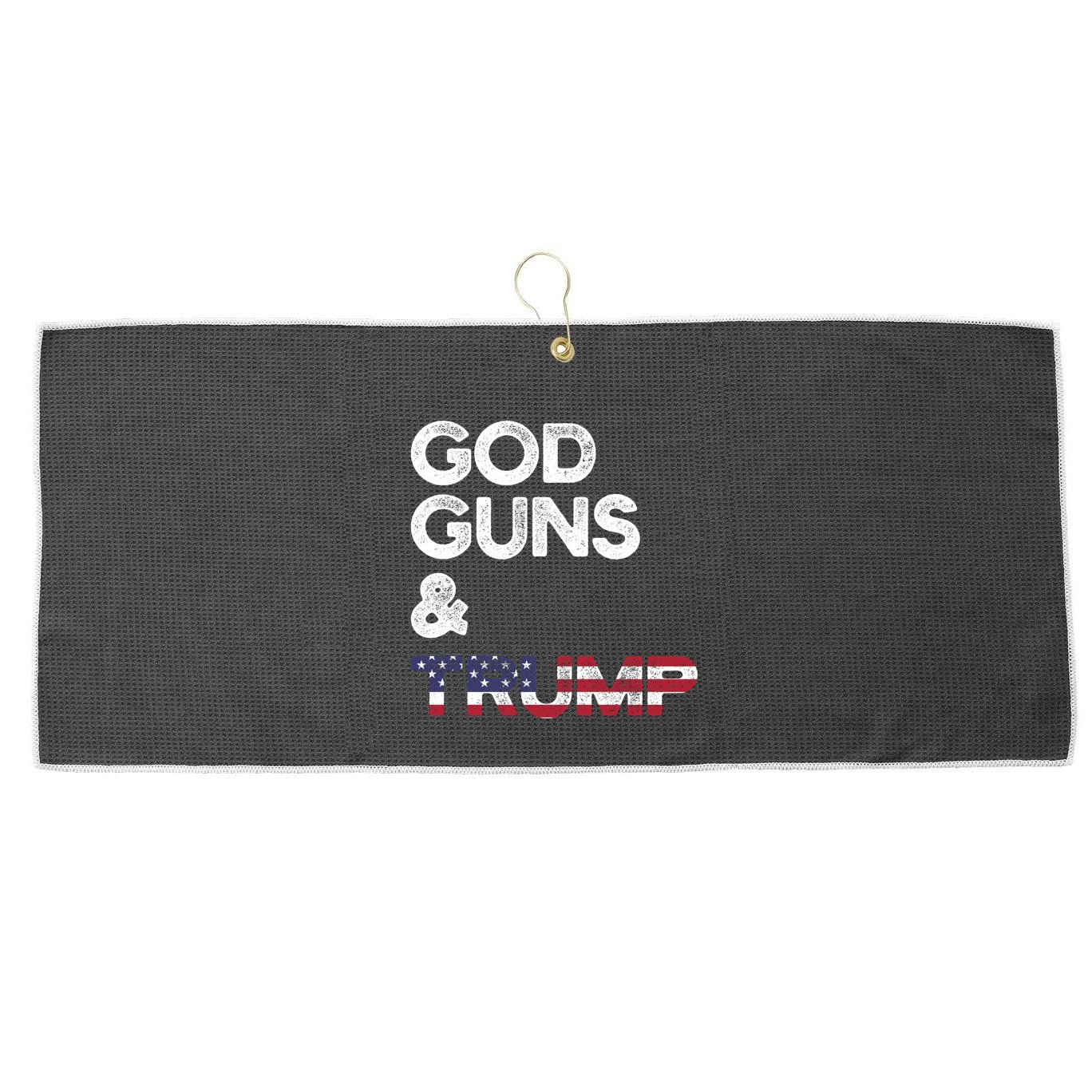 2nd Adt Pro Gun Gift Funny Gift Large Microfiber Waffle Golf Towel