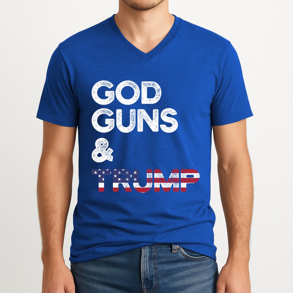 2nd Adt Pro Gun Gift Funny Gift V-Neck T-Shirt