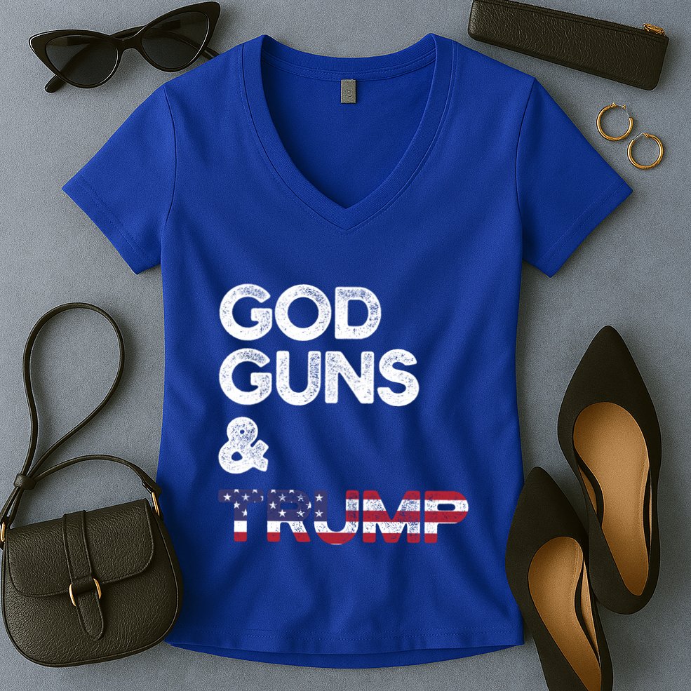 2nd Adt Pro Gun Gift Funny Gift Women's V-Neck T-Shirt