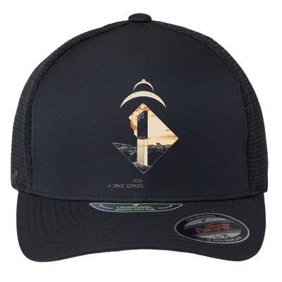 2001 A S.P.A.C.E O.D.Y.S.S.E.Y Monolith Flexfit Unipanel Trucker Cap