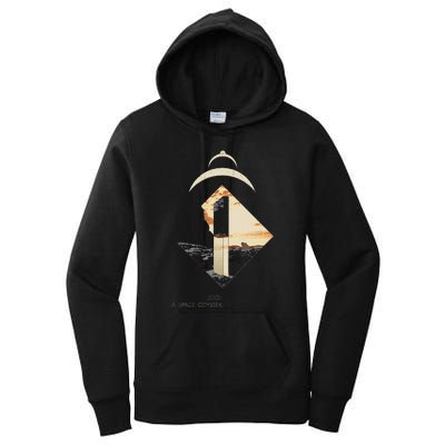 2001 A S.P.A.C.E O.D.Y.S.S.E.Y Monolith Women's Pullover Hoodie