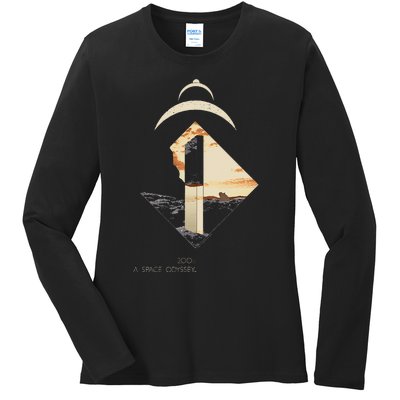 2001 A S.P.A.C.E O.D.Y.S.S.E.Y Monolith Ladies Long Sleeve Shirt