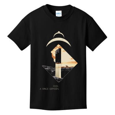 2001 A S.P.A.C.E O.D.Y.S.S.E.Y Monolith Kids T-Shirt