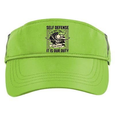 2nd Amendment Self Defense Adult Drive Performance Visor