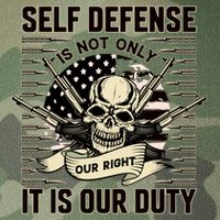 2nd Amendment Self Defense Legacy Tie Dye Trucker Hat