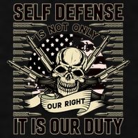 2nd Amendment Self Defense Ladies PosiCharge Tri-Blend Wicking Tank