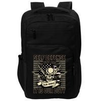 2nd Amendment Self Defense Impact Tech Backpack