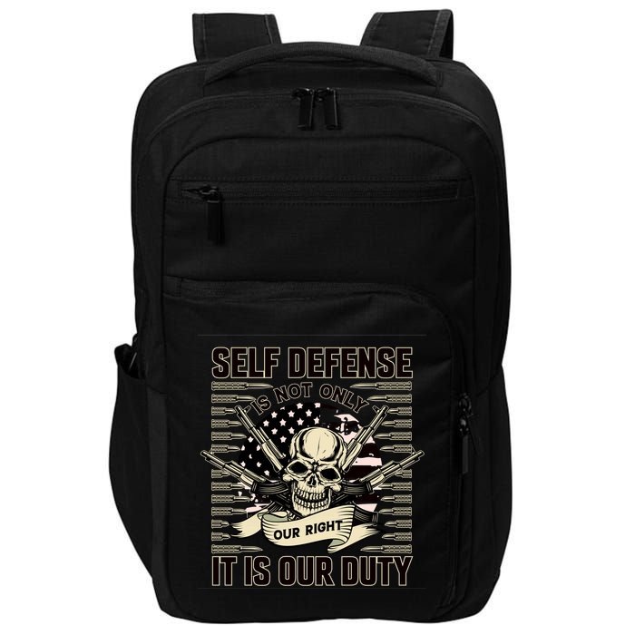 2nd Amendment Self Defense Impact Tech Backpack