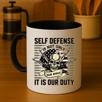 2nd Amendment Self Defense Mug