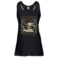 2nd Amendment Self Defense Ladies Essential Flowy Tank