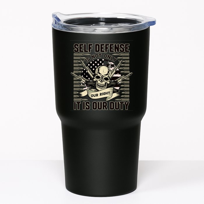 2nd Amendment Self Defense Tumbler
