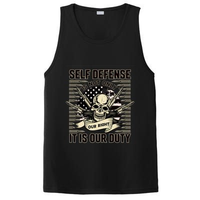 2nd Amendment Self Defense PosiCharge Competitor Tank