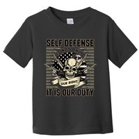 2nd Amendment Self Defense Toddler T-Shirt