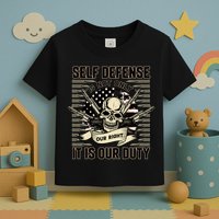 2nd Amendment Self Defense Toddler T-Shirt