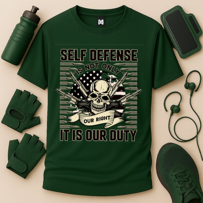 2nd Amendment Self Defense Performance Shirt