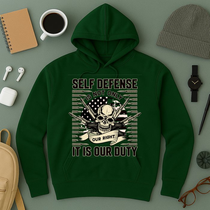 2nd Amendment Self Defense Hoodie