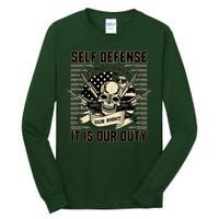 2nd Amendment Self Defense Tall Long Sleeve T-Shirt