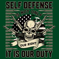 2nd Amendment Self Defense Mousepad