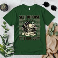 2nd Amendment Self Defense Premium T-Shirt