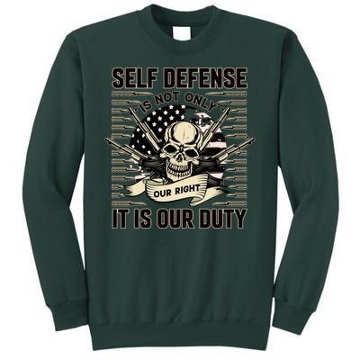 2nd Amendment Self Defense Tall Sweatshirt