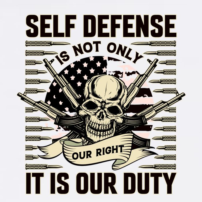 2nd Amendment Self Defense Garment-Dyed Sweatshirt