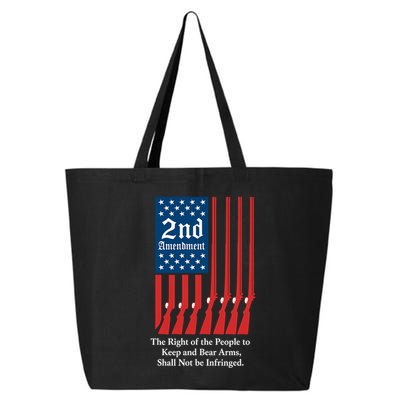 2nd Amendment Script 25L Jumbo Tote