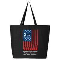 2nd Amendment Script 25L Jumbo Tote