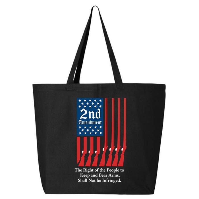 2nd Amendment Script 25L Jumbo Tote