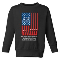 2nd Amendment Script Toddler Sweatshirt