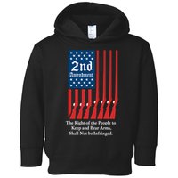 2nd Amendment Script Toddler Hoodie