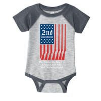 2nd Amendment Script Infant Baby Jersey Bodysuit