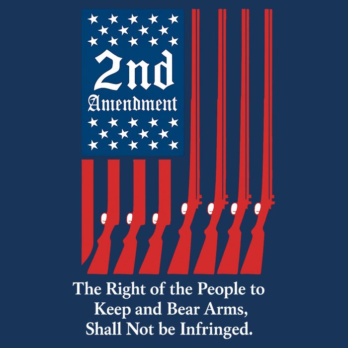 2nd Amendment Script Infant Baby Jersey Bodysuit