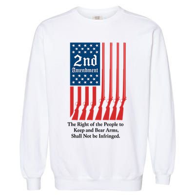 2nd Amendment Script Garment-Dyed Sweatshirt